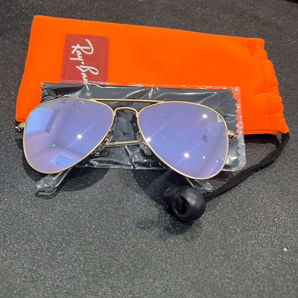 Kids ray ban aviator sunglassess new
